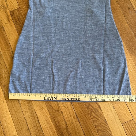 G/Fore G4 Golf Womens Sweater Dress M Gray Wool NWT MSRP $295 - Picture 6 of 12